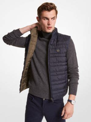 vest michael kors creme|Michael Kors vest men.